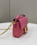Fendi 8BS017 Baguette Mini Pink leather bag