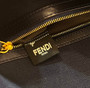 Fendi 8BR600 Baguette Navy Blue FF canvas bag