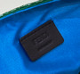 Fendi 8BS017 Baguette Mini Green sequin and leather bag