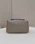 Fendi 8BS017 Baguette Mini Gray leather bag