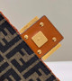 Fendi 8BR600 Baguette Tan raffia with crocheted FF