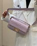 Fendi 8BR600 Baguette Light Purple leather bag