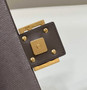 Fendi 8BR600 Baguette Coffee FF canvas bag