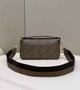 Fendi 8BR600 Baguette Coffee FF canvas bag