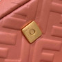 Fendi 8BS017 Baguette Mini Pink nappa leather bag