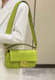 Fendi 8BR600 Baguette Light Green leather bag