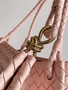 Bottega Veneta Parachute Large 796571 – Pink Calfskin Leather Hobo Bag