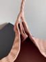 Bottega Veneta Parachute Large 796571 – Pink Calfskin Leather Hobo Bag