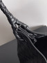 Bottega Veneta Parachute Large 796571 – Black Calfskin Leather Hobo Bag