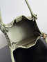 Bottega Veneta Parachute Large 796571 – Light Green Leather Hobo Bag