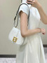Fendi C’mon Mini 8BS082 Shoulder white leather bag