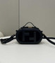 Fendi 8BS058 O’Lock Mini Camera Case Black leather mini bag