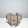 Fendi Origami Mini 8BS083 Dove gray leather bag