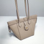 Fendi Origami Mini 8BS083 Dove gray leather bag