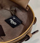 Fendi 8BS058 O’Lock Mini Camera Case Dark Beige leather mini bag