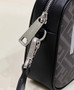 Fendi Camera Case Black FF fabric bag 7M0286