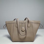 Fendi Origami Medium 8BH414 Dove gray leather bag