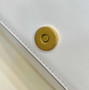 Fendi Cmon Medium 8BT366 Shoulder white smooth leather Bag