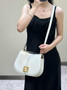 Fendi Cmon Medium 8BT366 Shoulder white smooth leather Bag