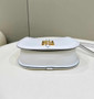Fendi Cmon Medium 8BT366 Shoulder white smooth leather Bag
