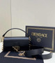 Fendi x Versace Fendace Brooch Baguette NM Bag 8BS068 Black