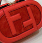 Fendi 8BS058 O’Lock Mini Camera Case Fuchsia leather mini bag