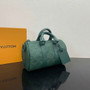 Louis Vuitton Keepall Bandoulière 25 M24432 Monogram Taurillon Leather - Default Title - View 2