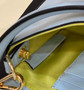 Fendi x Versace Fendace Brooch Baguette NM Bag 8BS066 Blue