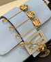 Fendi x Versace Fendace Brooch Baguette NM Bag 8BS066 Blue