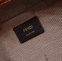 Fendi 8BS058 O’Lock Mini Camera Case Brown leather mini bag