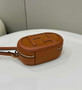 Fendi 8BS058 O’Lock Mini Camera Case Brown leather mini bag