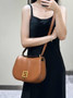 Fendi Cmon Medium 8BT366 Shoulder brown smooth leather Bag