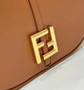Fendi Cmon Medium 8BT366 Shoulder brown smooth leather Bag