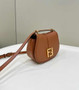 Fendi C’mon Mini 8BS082 Shoulder Brown leather bag