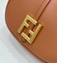 Fendi C’mon Mini 8BS082 Shoulder Brown leather bag