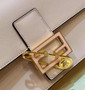 Fendi x Versace Fendace Brooch Baguette NM Bag 8BS068 Pink