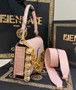 Fendi x Versace Fendace Brooch Baguette NM Bag 8BS068 Pink