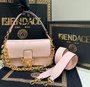 Fendi x Versace Fendace Brooch Baguette NM Bag 8BS068 Pink