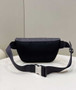 Fendi Belt Bag Black FF fabric belt bag 7VA562