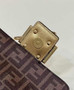 Fendi x Versace Fendace Brooch Baguette NM Bag 8BS066 Gold