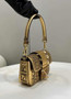 Fendi x Versace Fendace Brooch Baguette NM Bag 8BS066 Gold