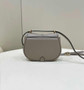 Fendi C’mon Mini 8BS082 Shoulder Gray leather bag