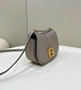 Fendi C’mon Mini 8BS082 Shoulder Gray leather bag