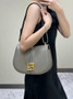 Fendi Cmon Medium 8BT366 Shoulder gray smooth leather Bag