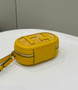 Fendi 8BS058 O’Lock Mini Camera Case Yellow leather mini bag