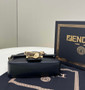 Fendi x Versace Fendace Brooch Baguette NM Bag 8BS066 Black