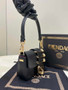 Fendi x Versace Fendace Brooch Baguette NM Bag 8BS066 Black