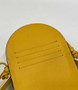 Fendi O’Lock Phone Pouch 7AS055 Yellow leather pouch