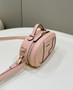 Fendi 8BS058 O’Lock Mini Camera Case Pale pink leather mini bag