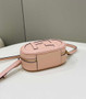 Fendi 8BS058 O’Lock Mini Camera Case Pale pink leather mini bag